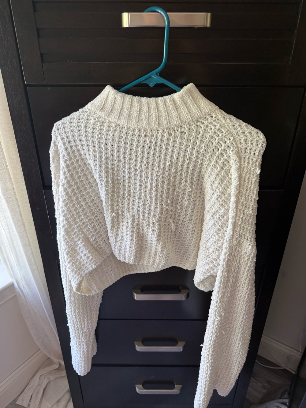 Urban Outfitters Cream Chunky Turtleneck Sweater